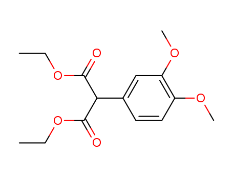 Propanedioic acid, (3,4-dimethoxyphenyl)-, diethyl ester