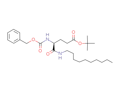 Molecular Structure of 951035-80-6 ((S)-tert-butyl 4-(benzyloxycarbonyl)-5-(decylamino)-5-oxopentanoate)