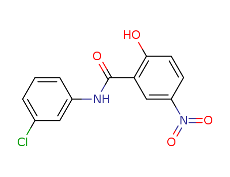 Benzamide,N-(3-chlorophenyl)-2-hydroxy-5-nitro-