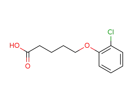 Molecular Structure of 7170-47-0 (Pentanoic acid, 5-(2-chlorophenoxy)-)