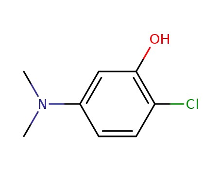 Phenol, 2-chloro-5-(dimethylamino)-