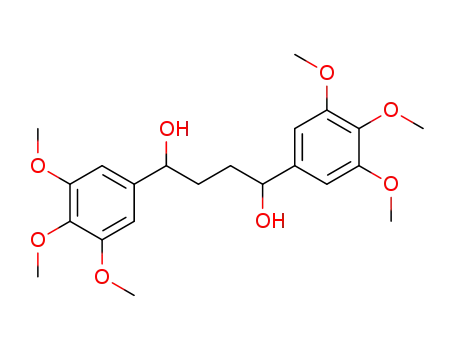 Molecular Structure of 103732-76-9 (1,4-Butanediol, 1,4-bis(3,4,5-trimethoxyphenyl)-)