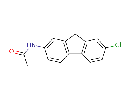 Molecular Structure of 5096-17-3 (N-(7-CHLORO-2-FLUORENYL)ACETAMIDE)