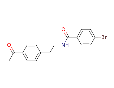 Benzamide, N-[2-(4-acetylphenyl)ethyl]-4-bromo-