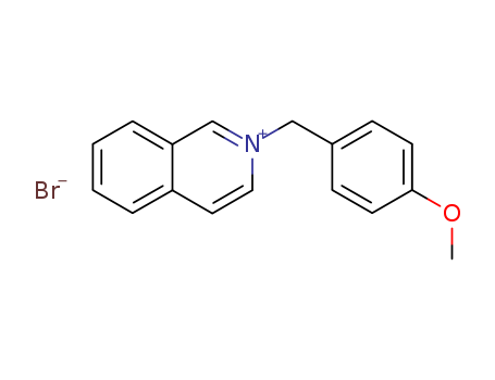 Isoquinolinium,2-[(4-methoxyphenyl)methyl]-, bromide (1:1) cas  27415-58-3