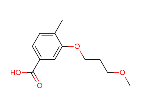 4-Methyl-3-(3-methoxypropoxyl)benzoic acid cas  895240-71-8