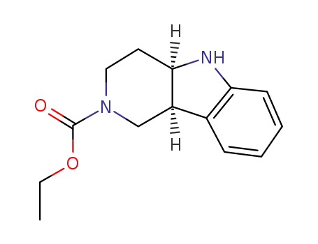 Molecular Structure of 199725-38-7 (Ethyl cis-1,3,4,4a,5,9b-hexahydro-2H-pyrido[4,3-b]indole-2-carboxylate)