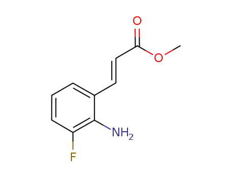 2-Propenoic acid, 3-(2-amino-3-fluorophenyl)-, methyl ester, (2E)-