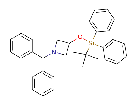Azetidine, 3-[[(1,1-dimethylethyl)diphenylsilyl]oxy]-1-(diphenylmethyl)-