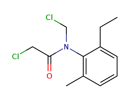 2-chloro-N-(chloromethyl)-N-(2-ethyl-6-methylphenyl)acetamide