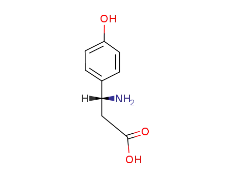 Molecular Structure of 73025-68-0 ((R)-4-HYDROXY-BETA-PHENYLALANINE)