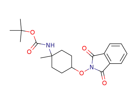 Carbamic acid,
[4-[(1,3-dihydro-1,3-dioxo-2H-isoindol-2-yl)oxy]-1-methylcyclohexyl]-,
1,1-dimethylethyl ester