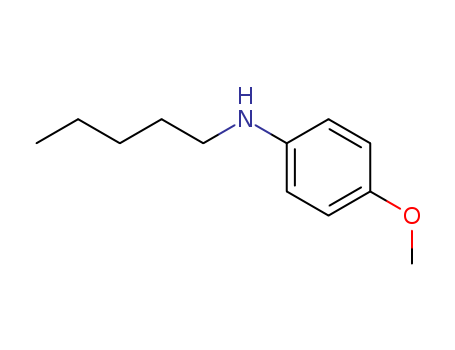 Benzenamine, 4-methoxy-N-pentyl-