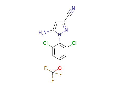 5-Amino-3-cyano-1-(2,6-dichloro-4-trifluoromethoxyphenyl)pyrazole