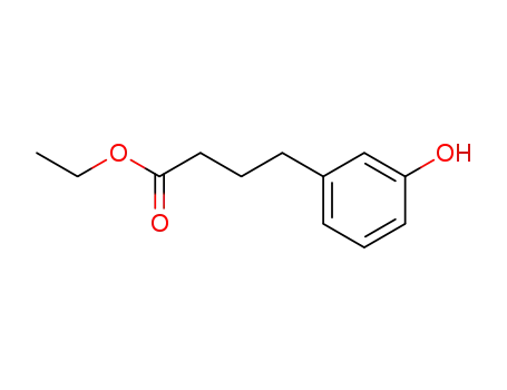 Molecular Structure of 160721-25-5 (ethyl 4-(3-hydroxyphenyl)butanoate)