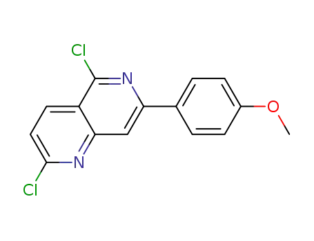 1,6-Naphthyridine, 2,5-dichloro-7-(4-methoxyphenyl)-