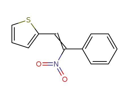 Molecular Structure of 41969-25-9 (2-(2-nitro-2-phenylethenyl)thiophene)