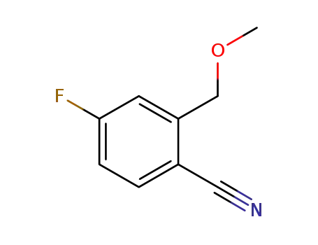 4-fluoro-2-(methoxymethyl)benzonitrile