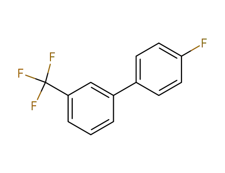 Molecular Structure of 86967-67-1 (4-FLUORO-3'-TRIFLUOROMETHYLBIPHENYL)