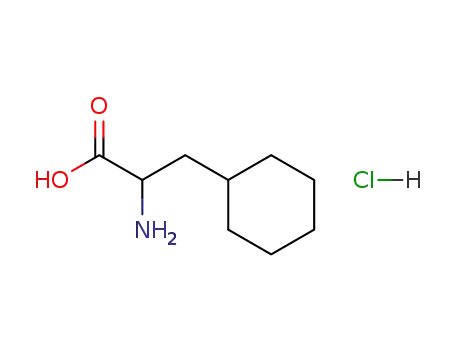Molecular Structure of 99065-30-2 (D-Cyclohexylalanine hydrochloride)