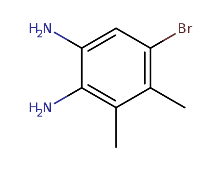 5-BROMO-3,4-DIMETHYLBENZENE-1,2-DIAMINE  CAS NO.107100-16-3