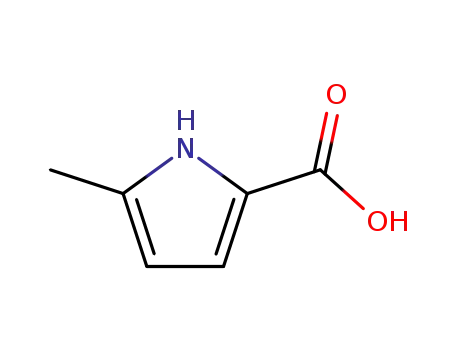 Molecular Structure of 3757-53-7 (5-METHYL-1H-PYRROLE-2-CARBOXYLIC ACID)