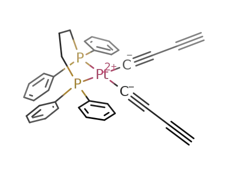 Molecular Structure of 431047-74-4 (cis-[Pt(CCCCH)2(1,3-bis(diphenylphosphino)propane)])