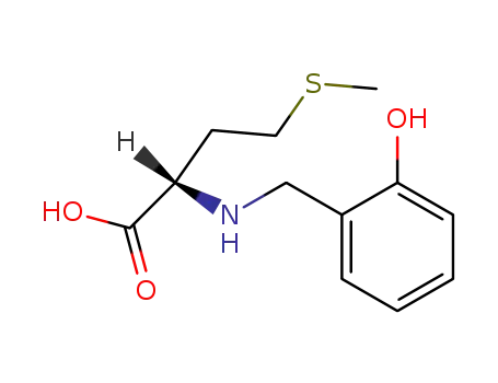 Molecular Structure of 154703-02-3 (L-Methionine, N-[(2-hydroxyphenyl)methyl]-)