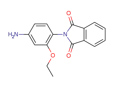 Molecular Structure of 106981-52-6 (2-(4-AMino-2-ethoxyphenyl)pthaliMide)