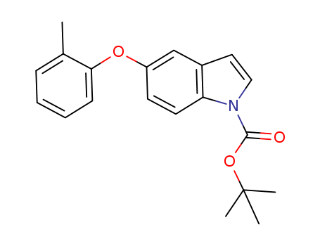 1H-Indole-1-carboxylic acid, 5-(2-methylphenoxy)-, 1,1-dimethylethyl ester