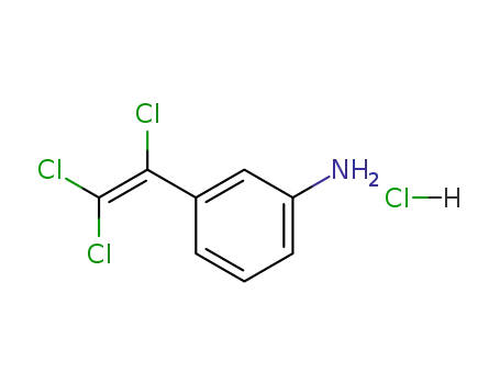 Molecular Structure of 81972-27-2 (3-(Trichlorovinyl)anilinium chloride)