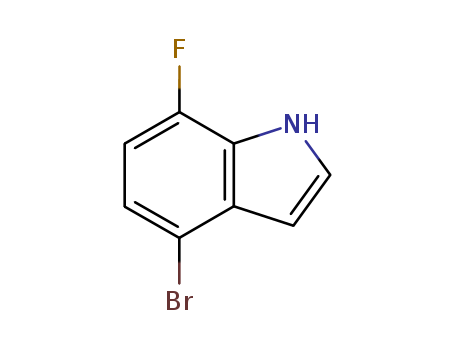 1H-Indole, 4-bromo-7-fluoro-                                                                                                                                                                            