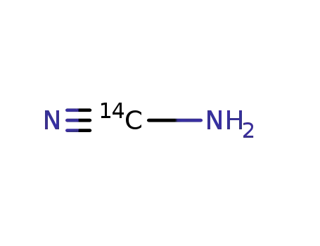 Molecular Structure of 21420-36-0 (CYANAMIDE, [14C])