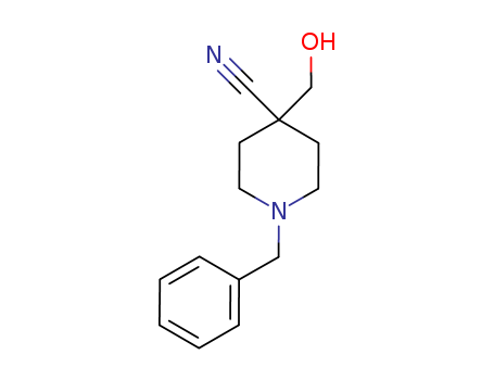 1-Benzyl-4-(hydroxymethyl)piperidine-4-carbonitrile