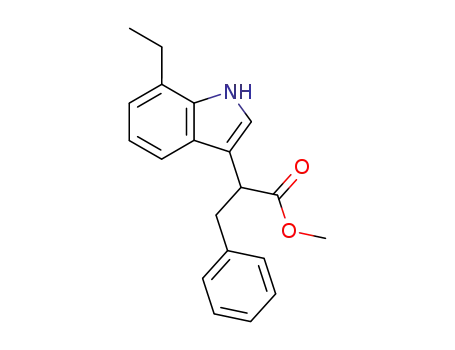 7-ethyl-α-(phenylmethyl)-1H-indole-3-acetic acid methyl ester