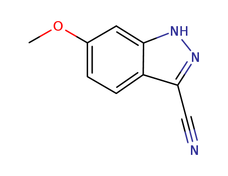 1H-Indazole-3-carbonitrile, 6-methoxy-