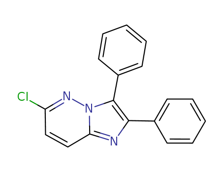 Imidazo[1,2-b]pyridazine,6-chloro-2,3-diphenyl-
