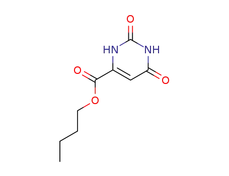 Molecular Structure of 22754-37-6 (OROTIC ACID BUTYL ESTER)