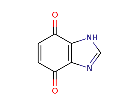 Molecular Structure of 7711-39-9 (1H-benzoimidazole-4,7-dione)