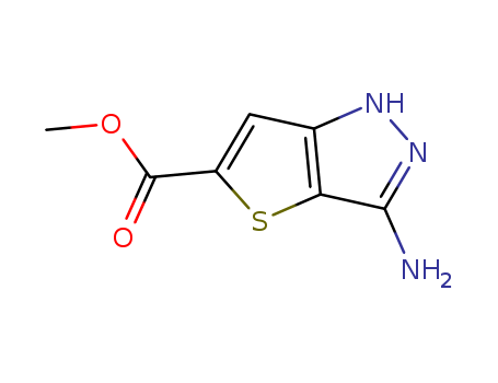1H-Thieno[3,2-c]pyrazole-5-carboxylic acid, 3-amino-, methyl ester