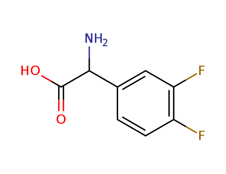 Benzeneacetic acid, a-amino-3,4-difluoro-
