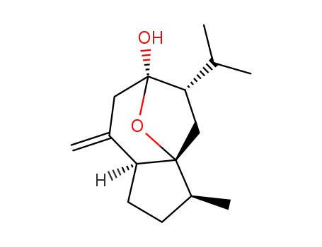 Molecular Structure of 4871-97-0 (Curcumol)