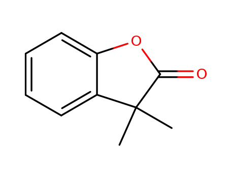 Molecular Structure of 13524-76-0 (3,3-Dimethylbenzofuran-2(3H)-one)