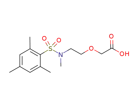 Acetic acid, [2-[methyl[(2,4,6-trimethylphenyl)sulfonyl]amino]ethoxy]-