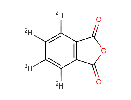 Molecular Structure of 75935-32-9 (PHTHALIC-D4 ANHYDRIDE)
