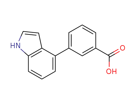 3-(1H-Indol-4-yl)benzoic acid