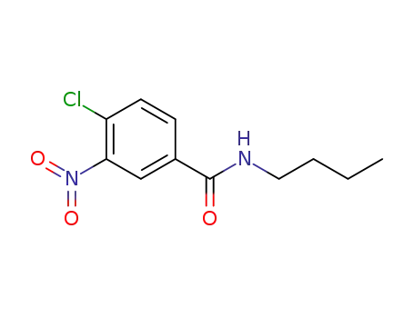 Molecular Structure of 59320-12-6 (N-butyl-4-chloro-3-nitrobenzamide)