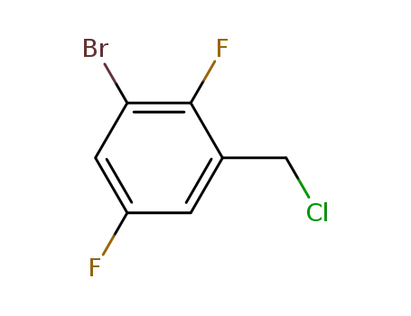 1-bromo-3-(chloromethyl)-2,5-difluorobenzene