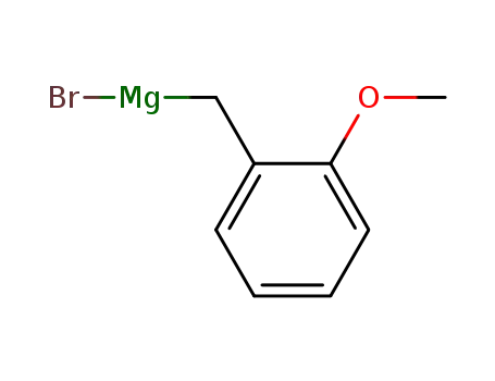 Molecular Structure of 31225-15-7 (Magnesium, bromo[(2-methoxyphenyl)methyl]-)