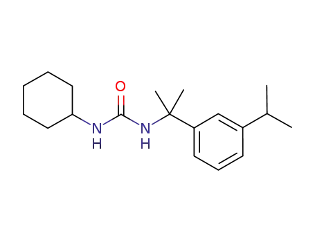 1-cyclohexyl-3-(2-(3-isopropylphenyl)propan-2-yl)urea